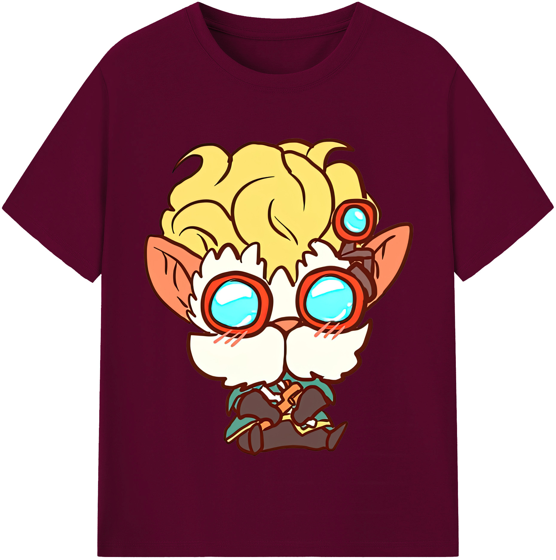 （画像用） リーグ・オブ・レジェンド League of Legends LOL レディースカジュアルプリントTシャツ（綿100％）